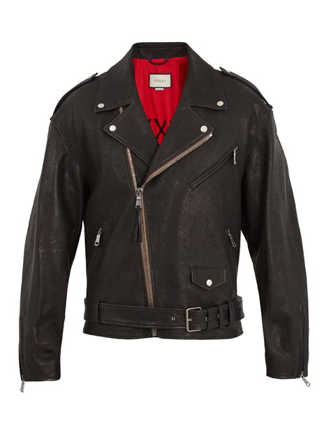 gucci hollywood leather jacket dragons|Gucci Leather Jackets for Men .